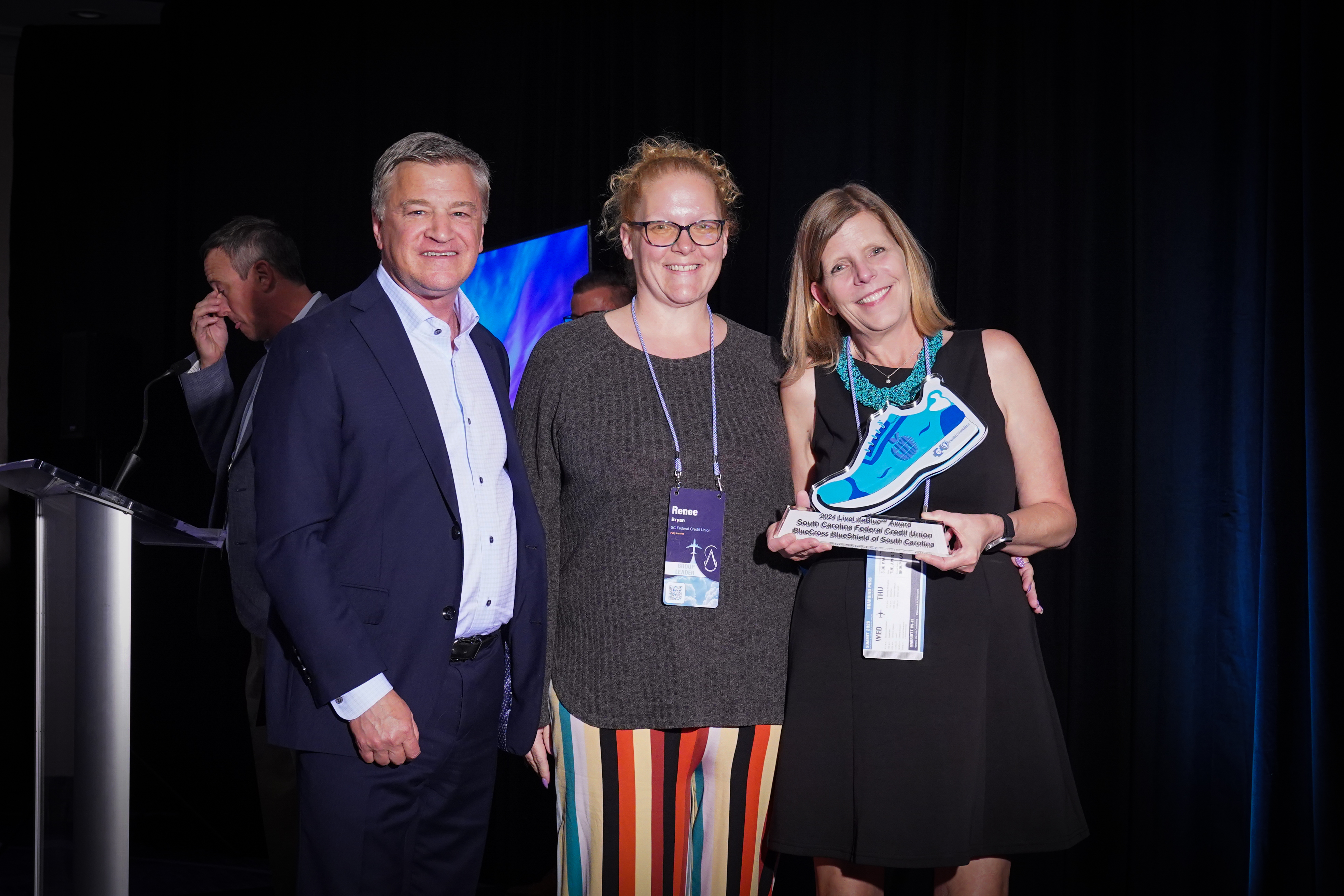 Representatives from South Carolina Federal Credit Union are pictured